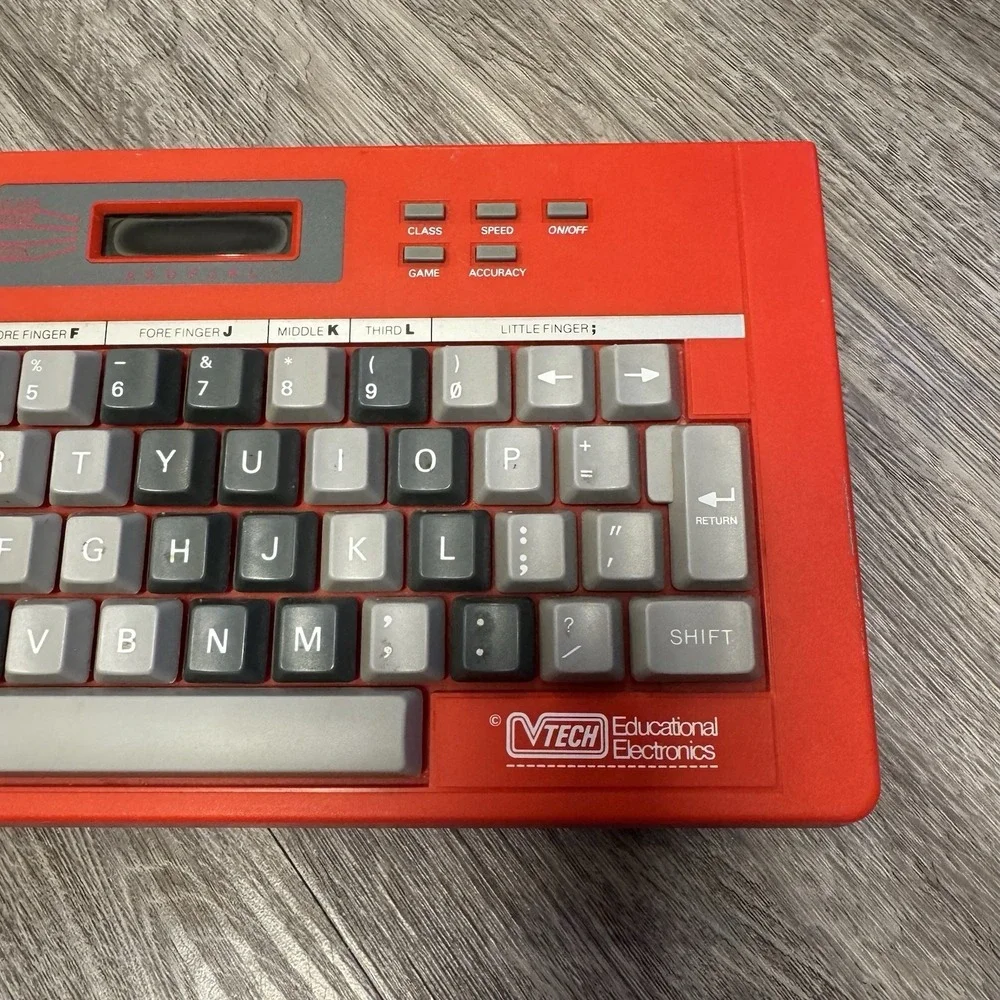 Vintage VTech Type-right Typing Game Interactive Teaching Machine 1985